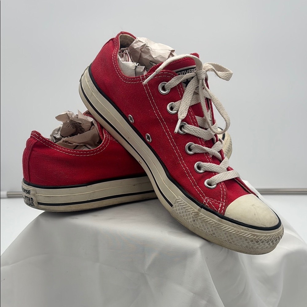 Red Converse Sneakers